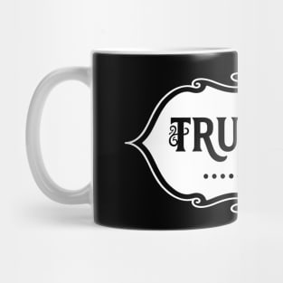 Trumpet Emblem White Mug